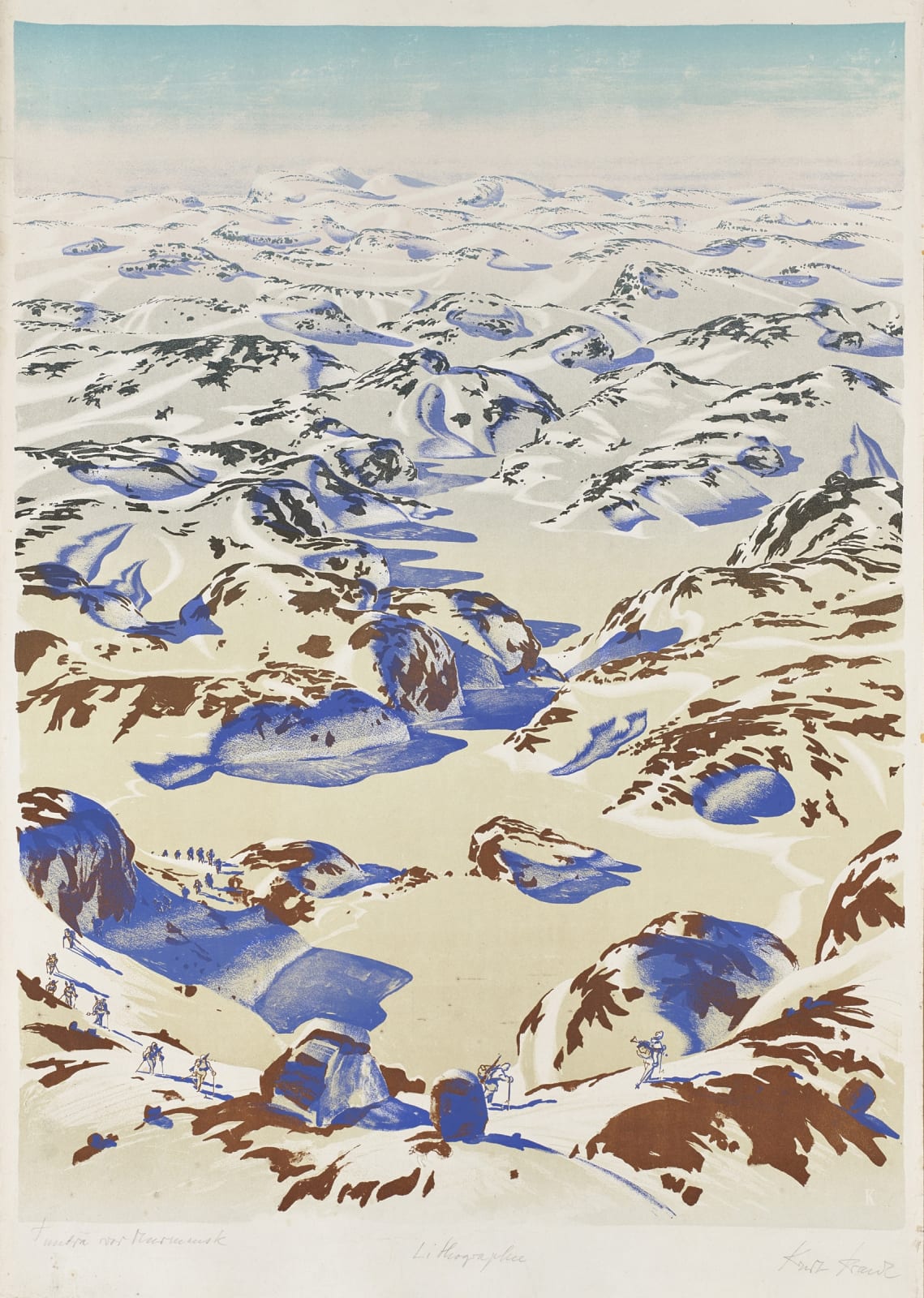 Kurt Kranz, Tundra vor Murmansk, c.1945