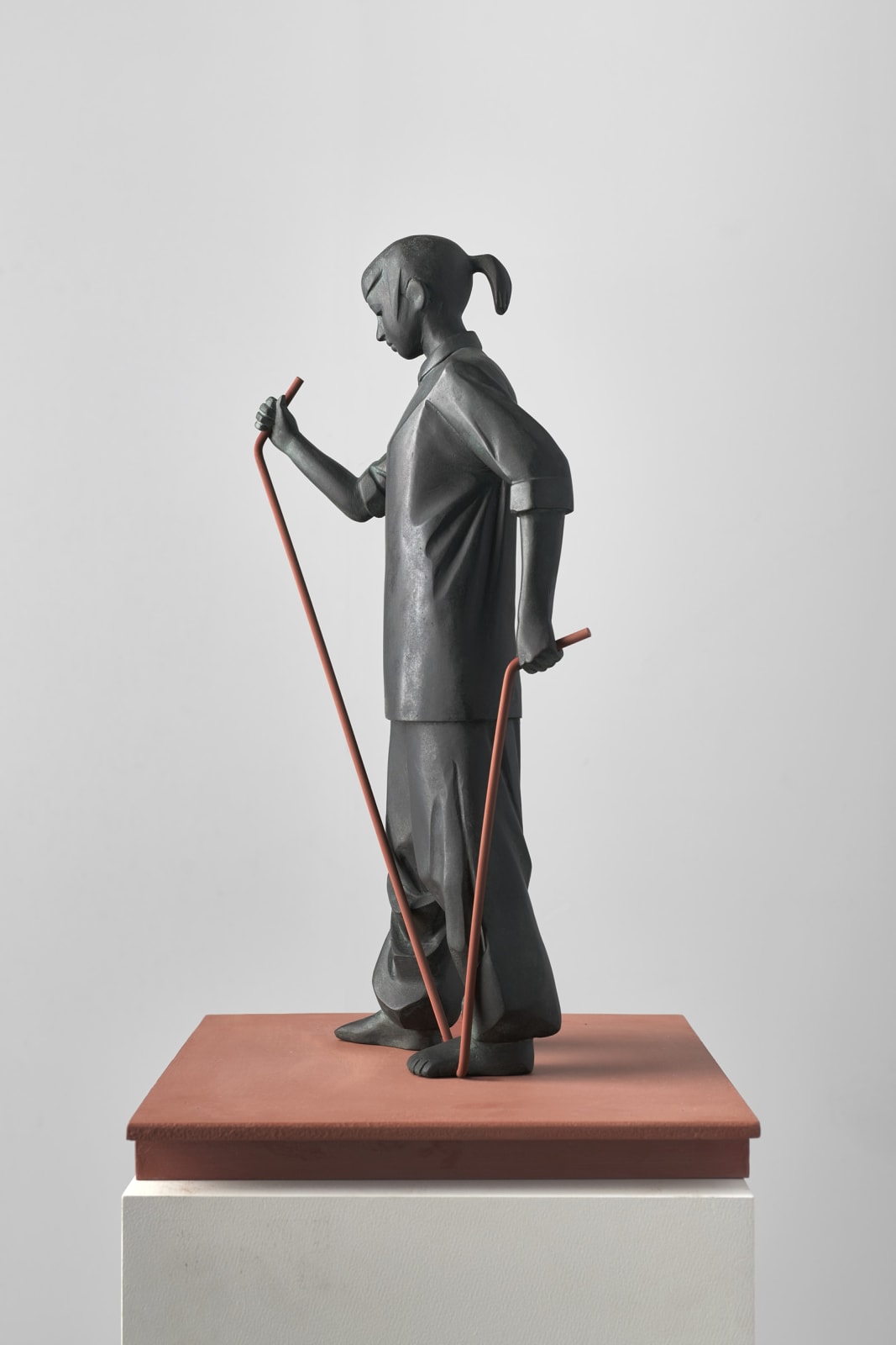 Kenny Hunter, Model for an Unfinished Monument (Statecraft), 2023