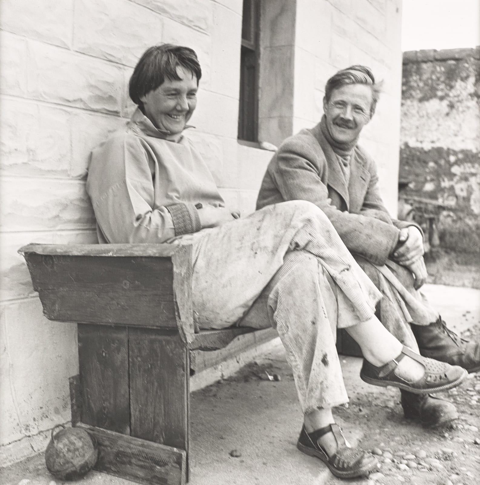 Oscar Marzaroli, Joan Eardley and Angus Neil, Catterline, 1963