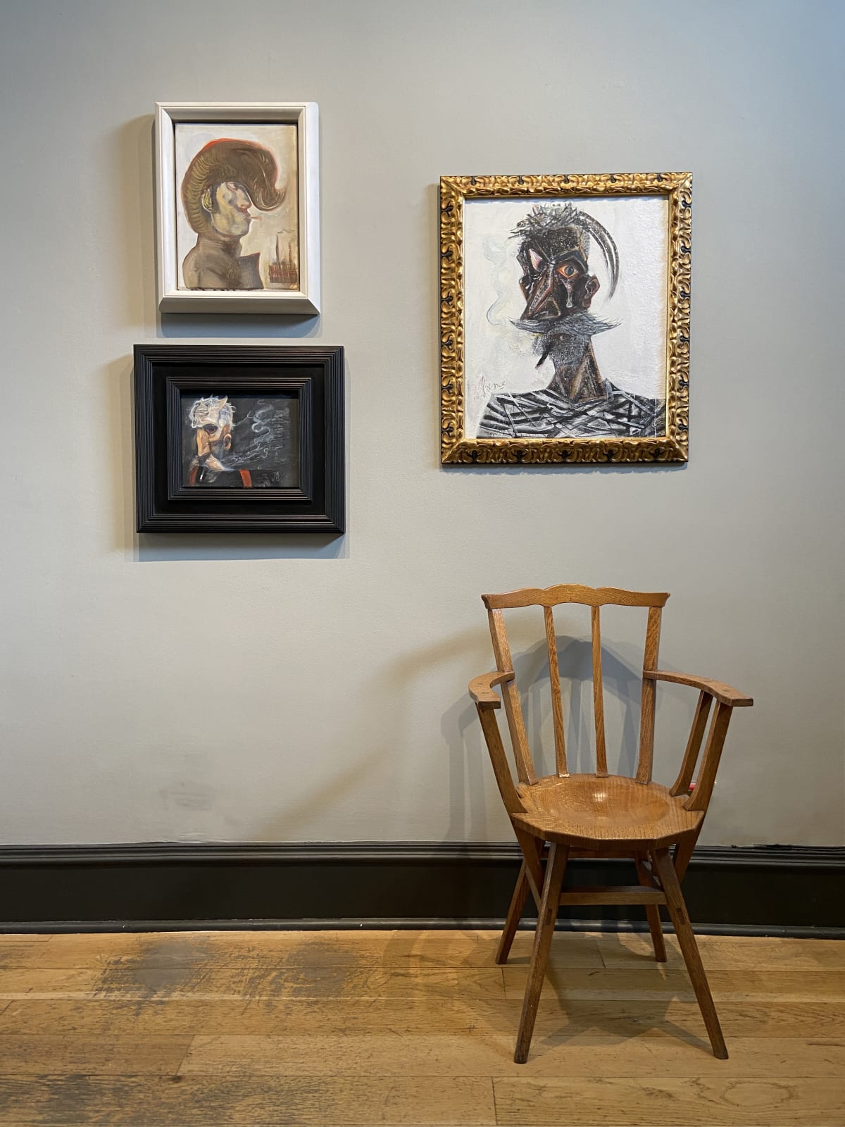 John Byrne RSA, Paisley Teddyboy, 2020