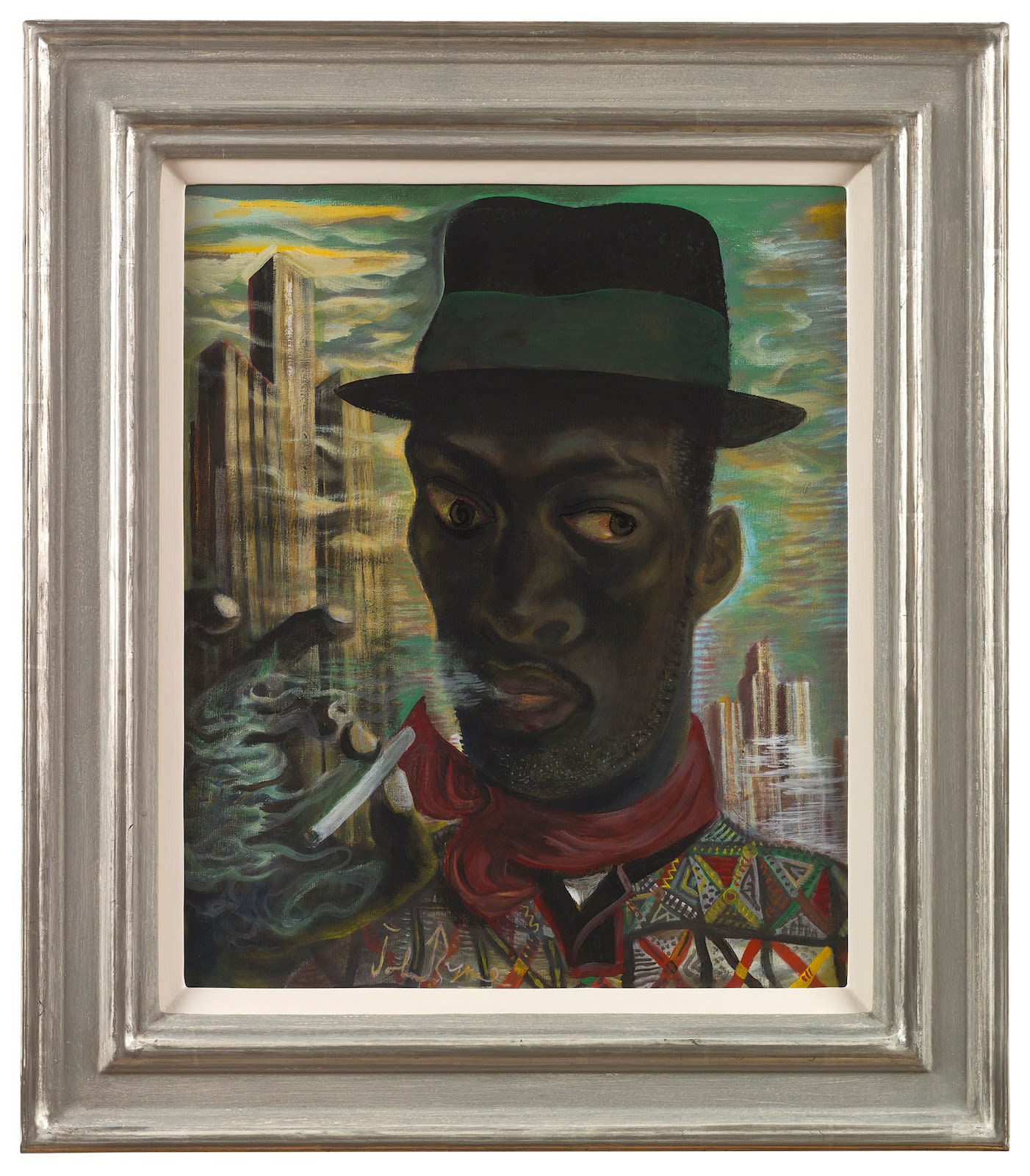 John Byrne RSA, The Stranger, 2017
