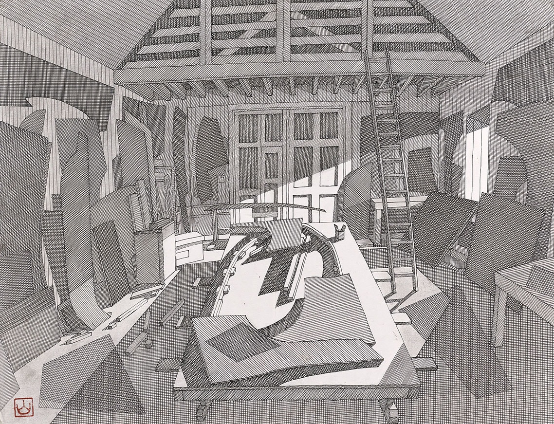 Ron Sandford, Cullivoe Galley Shed I