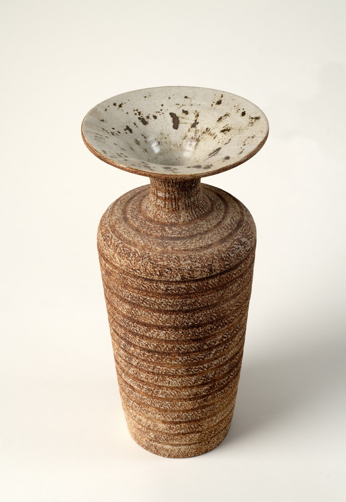 Waistel Cooper, Monumental vase of baluster form, 1970s