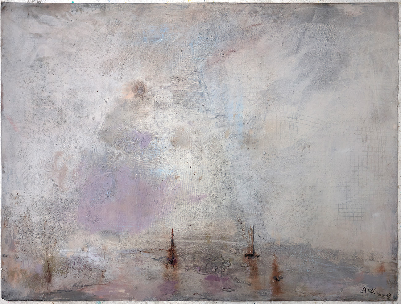 Anthony Whishaw RA, Stillness Seascape, 2015-18