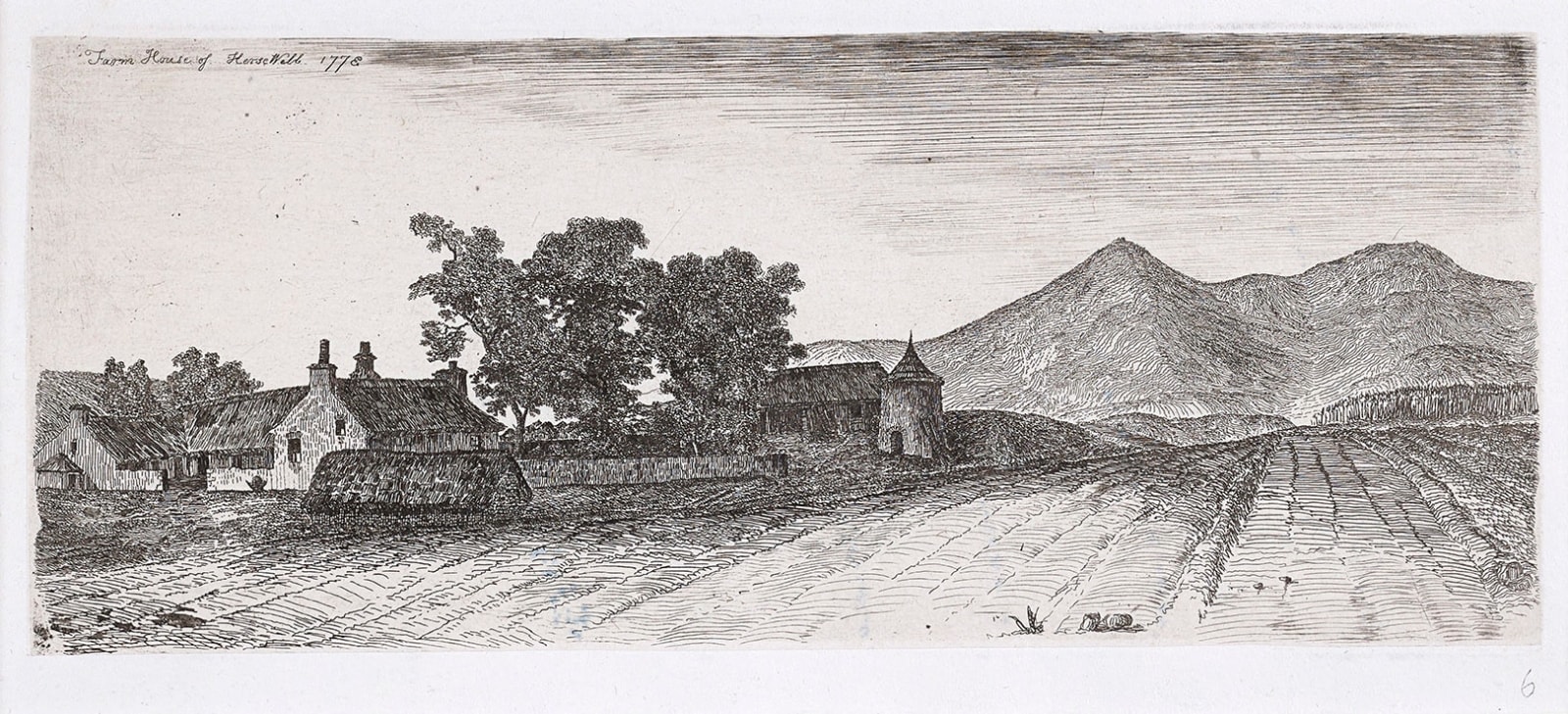 John Clerk of Eldin, Farm of Kersewell, 1773