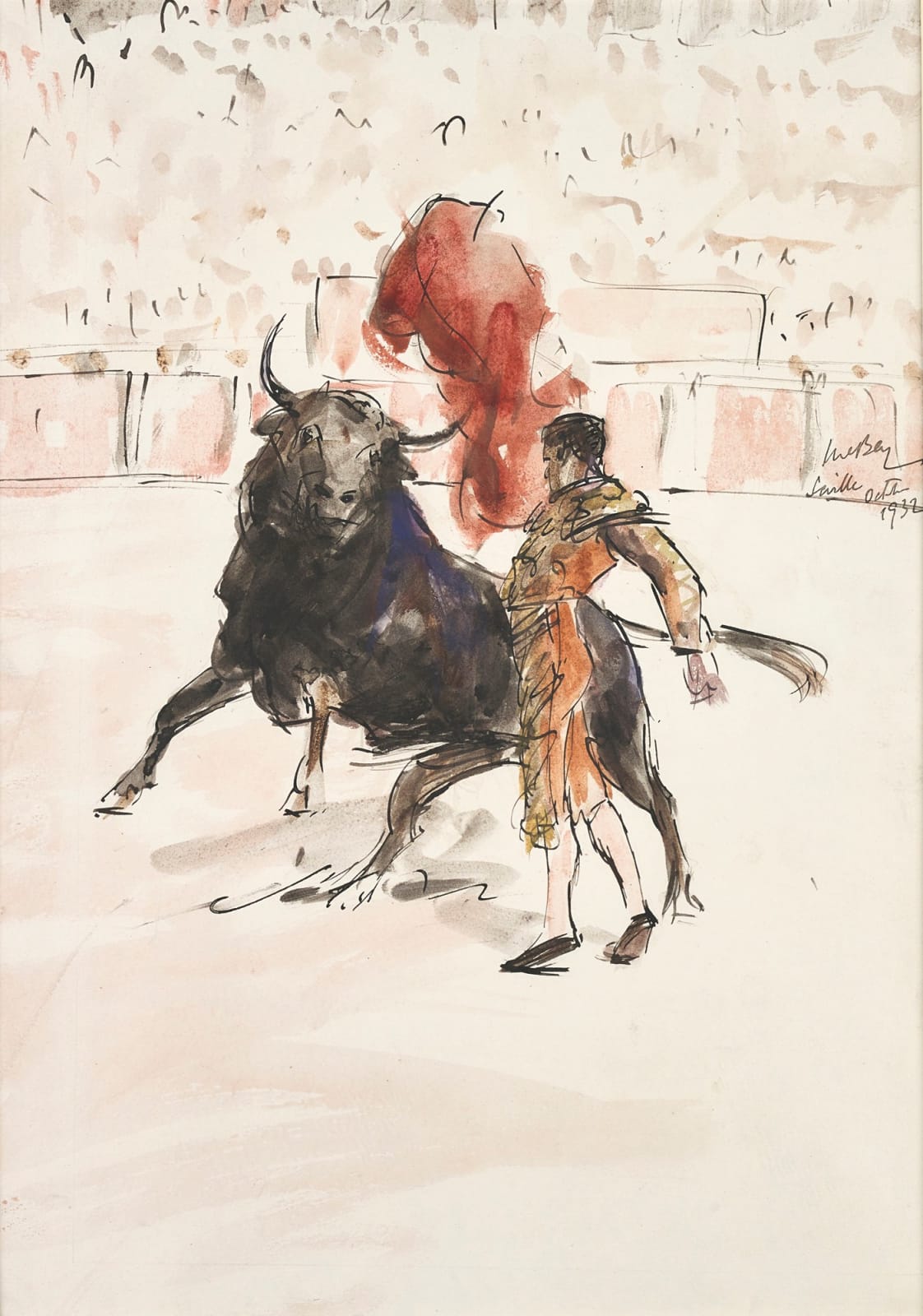 James McBey, Un Gran Pase, 1932