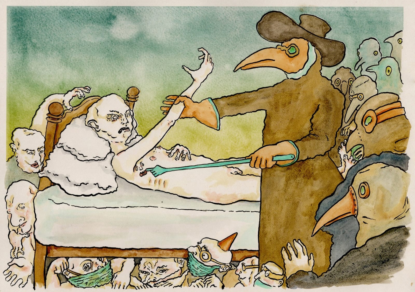 Robert Powell, The Plague Year I: The Doctors, 2020