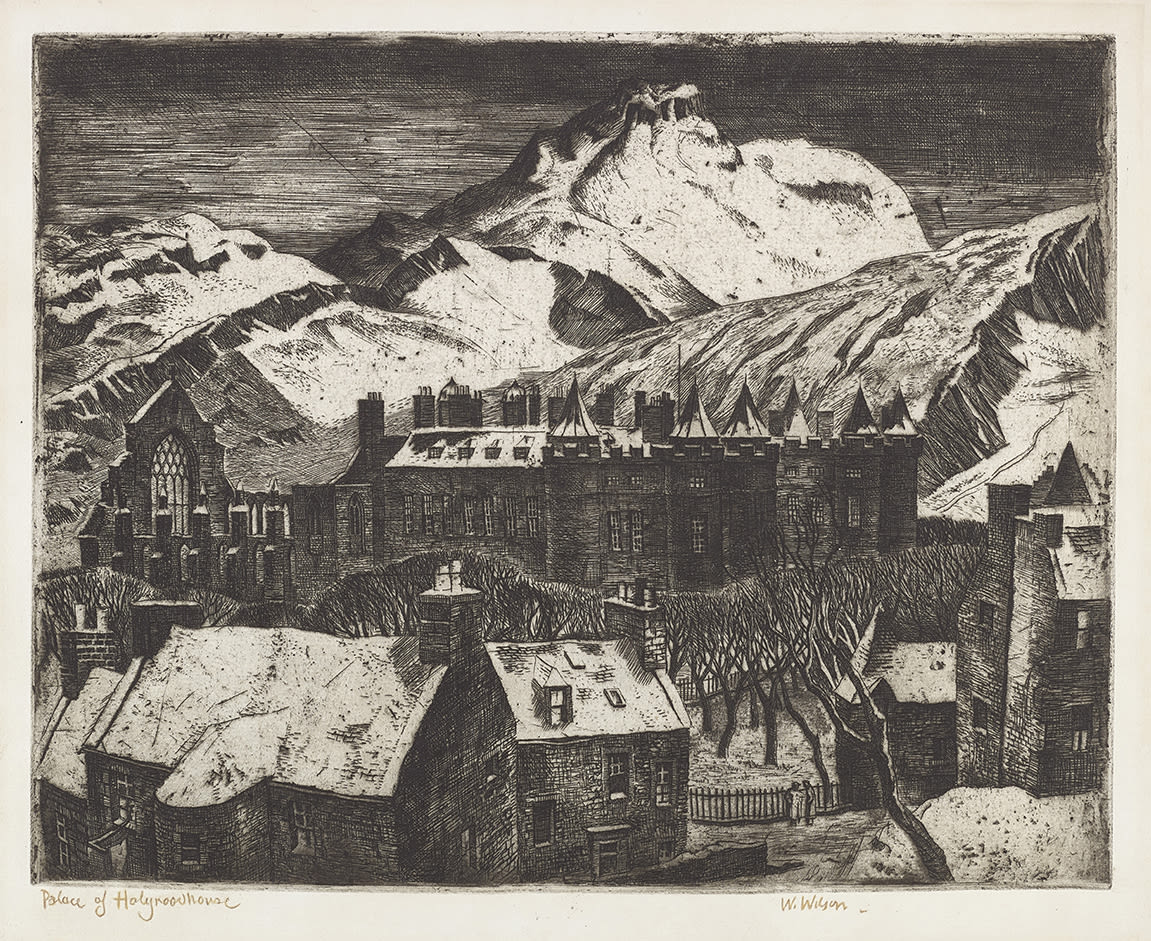 William Wilson RSA RSW, Palace of Holyroodhouse