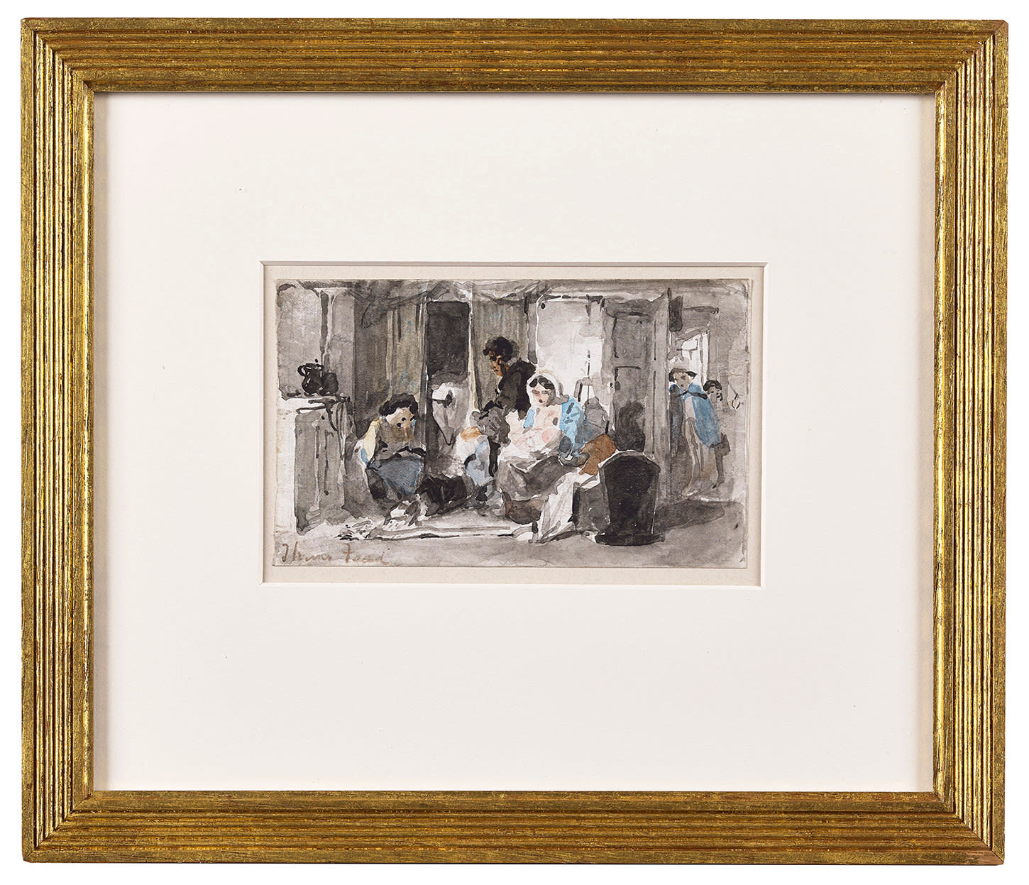 Thomas Faed RA ARSA, From dawn to sunset, first thoughts, c.1860