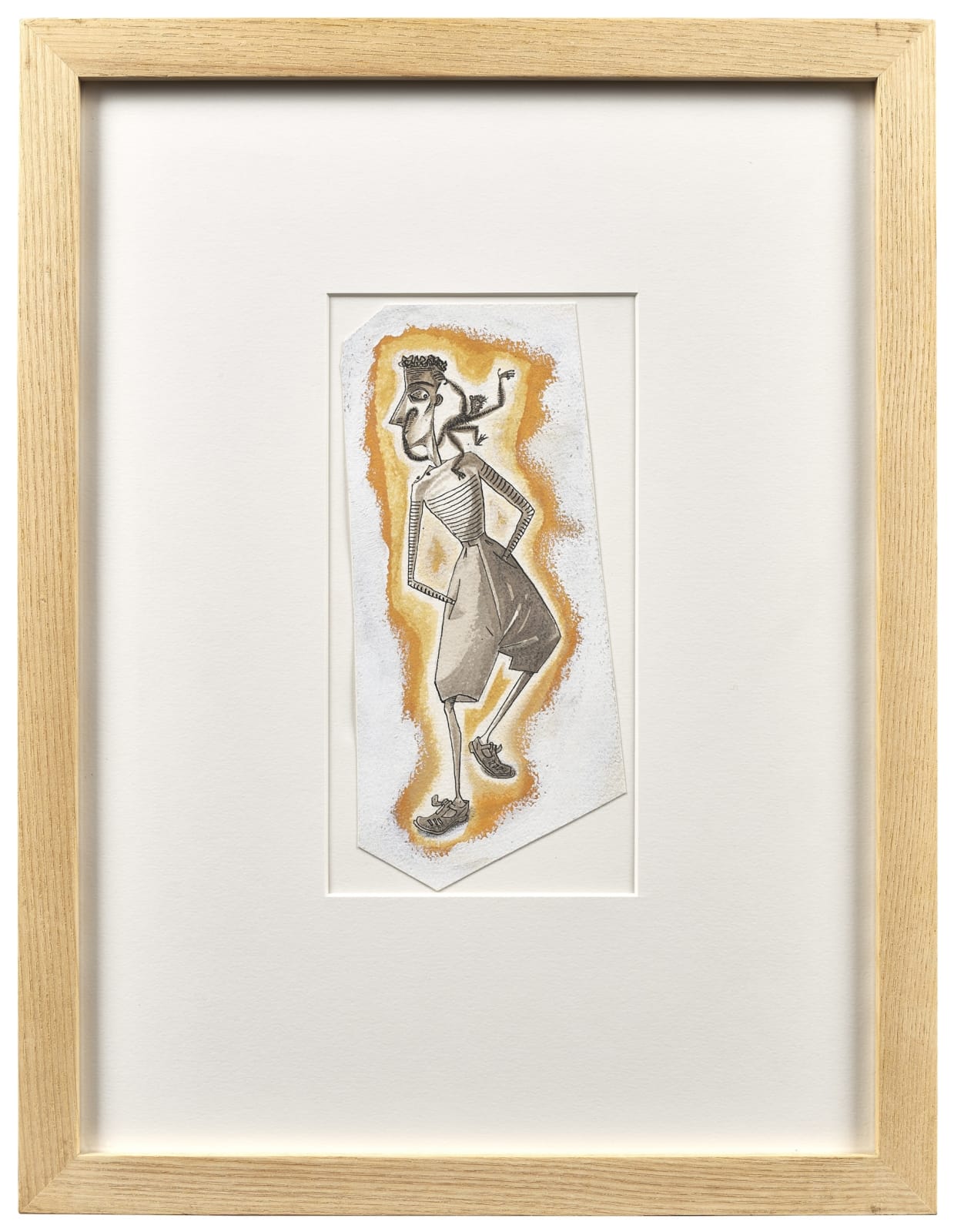 John Byrne RSA, Me and the Monkey, 2004