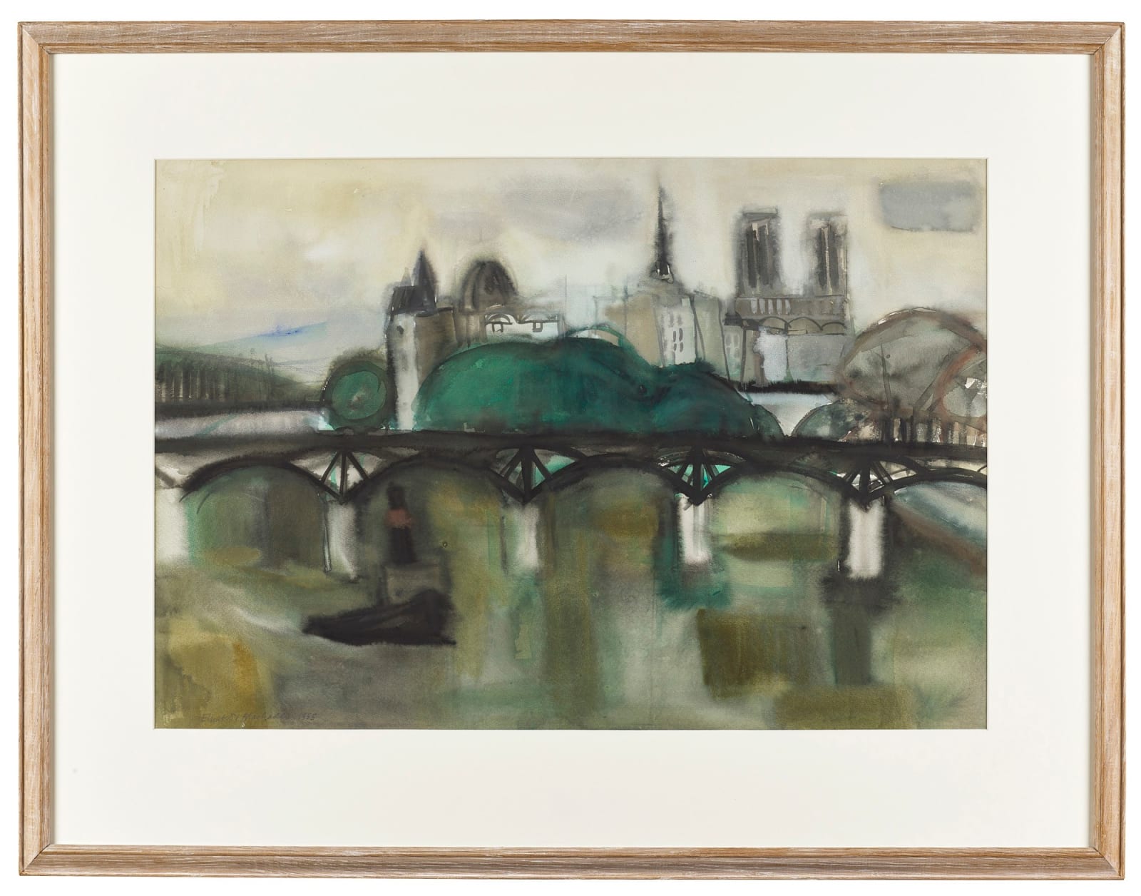 Dame Elizabeth Blackadder RSA, The Seine, 1955