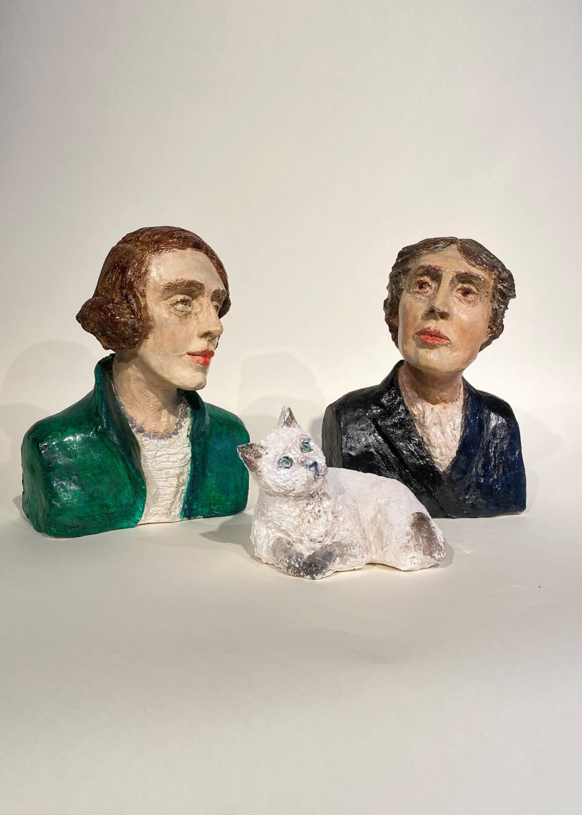 Farhi, Nicole CBE MRSS, Vita Sackville-West (1892 –1962) and Virginia Woolf (1882 – 1941), 2020