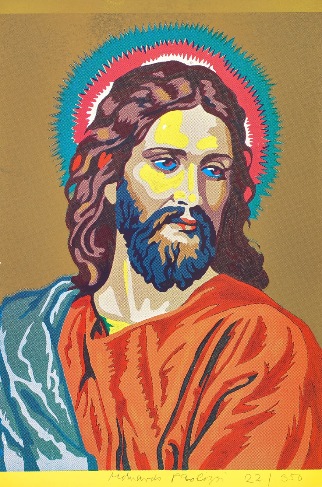 Sir Eduardo Paolozzi CBE RA, Jesus colour by numbers, 1965-1970