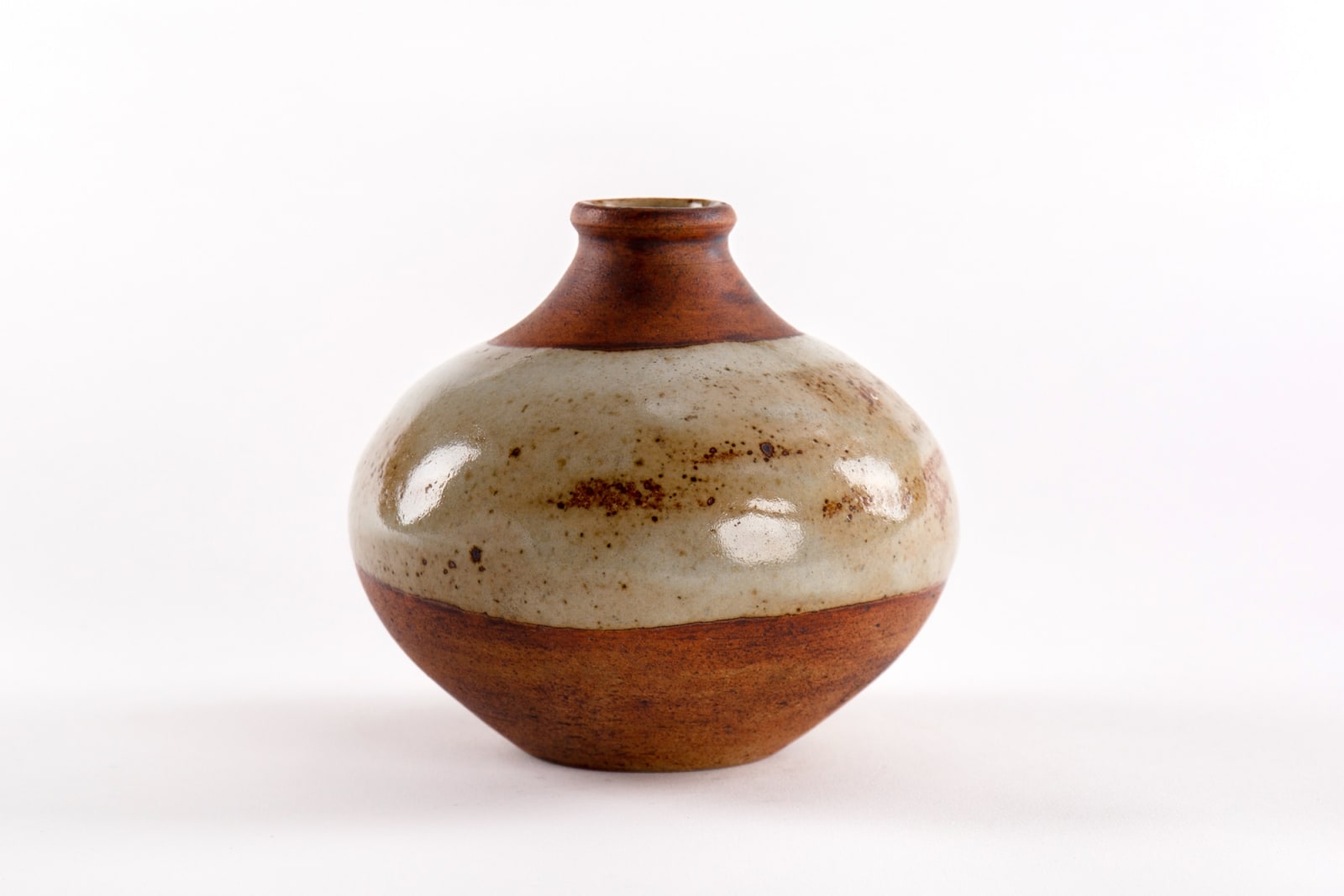 Waistel Cooper, Squat ovoid vase, early 1950s