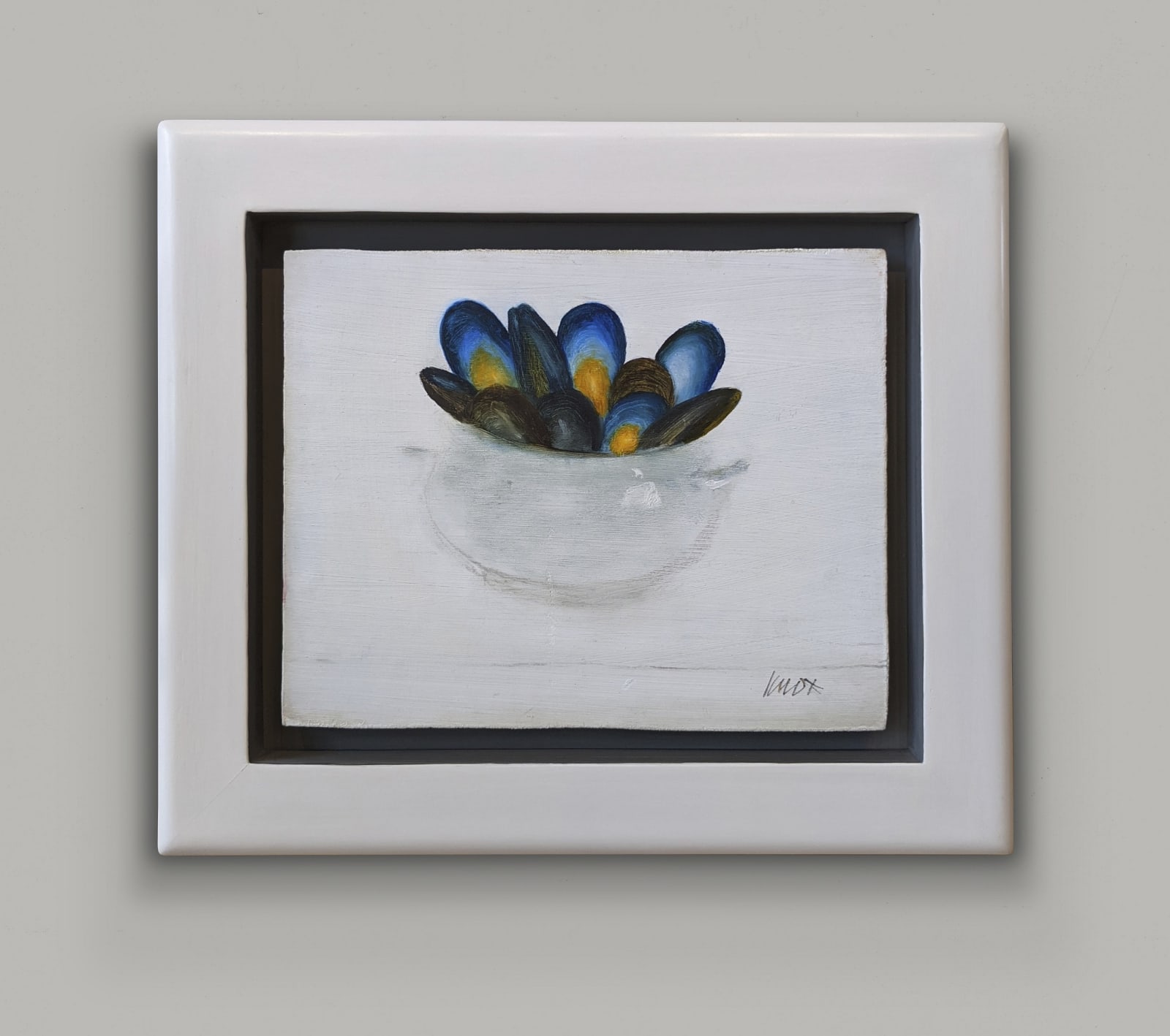 Jack Knox RSA RSW, Bowl of mussels, 1994