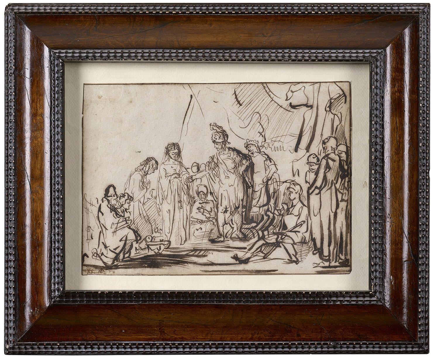 Sir David Wilkie RA HRSA, The continence of Scipio