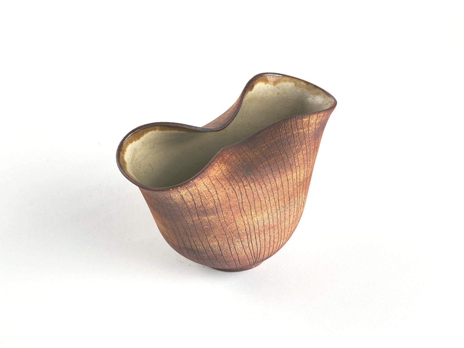 Waistel Cooper, Clam vase, 1950s