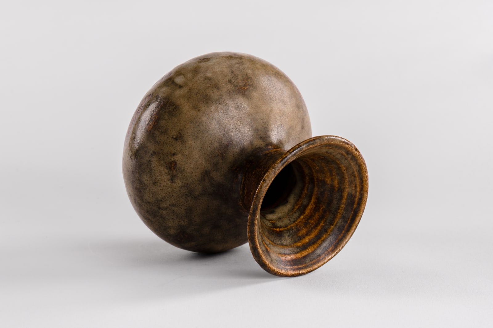 Waistel Cooper, Dripware baluster vase, late 1960s-70s