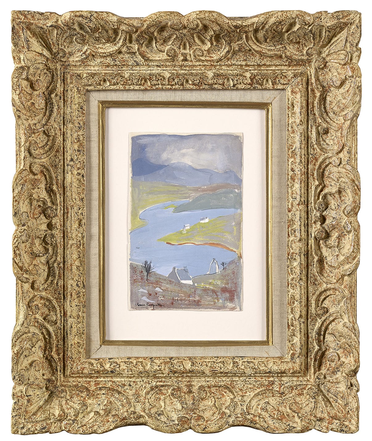 Anne Redpath OBE ARA RSA, Crofts, Skye, c.1946