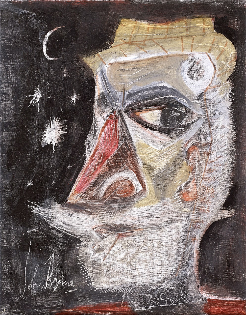 John Byrne RSA, Night in the City, 2020