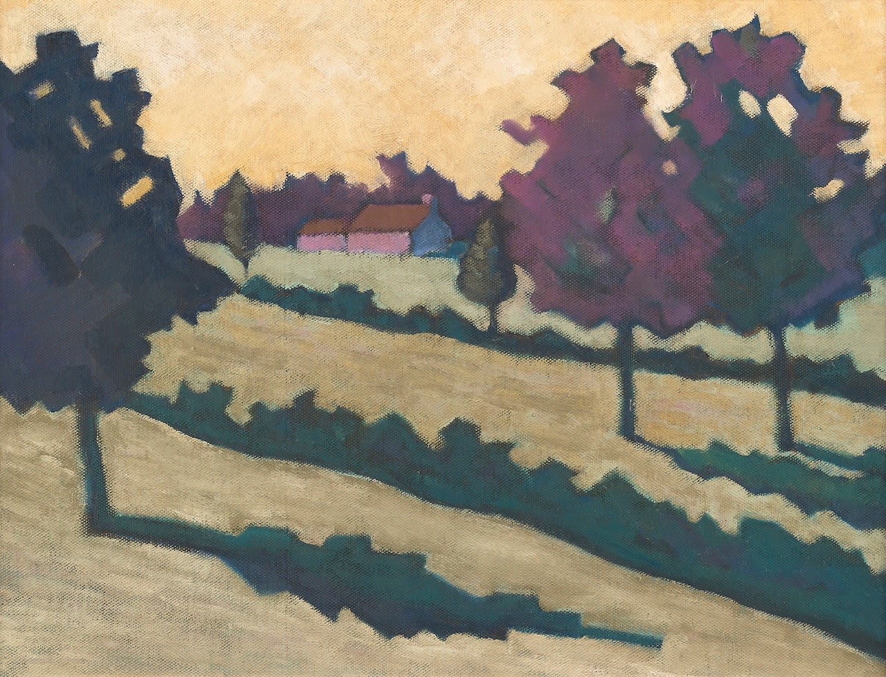 Robert Polhill Bevan, Hatchgate Farm, c.1920