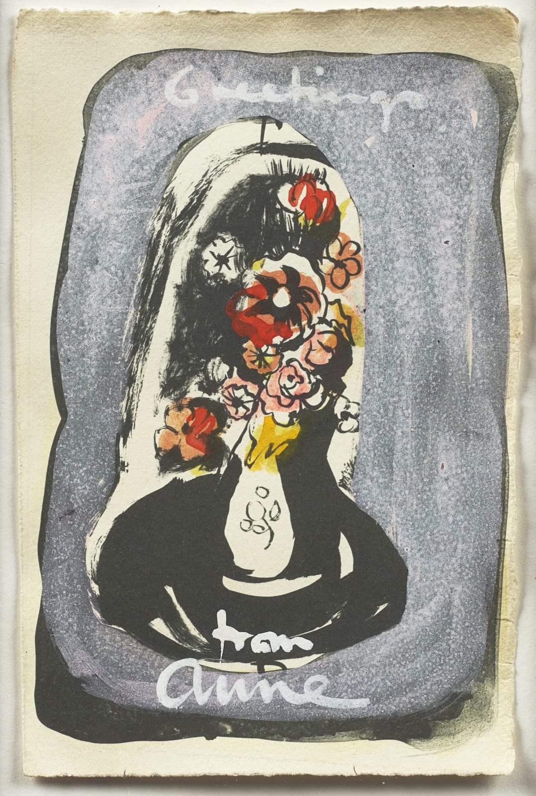 Anne Redpath OBE ARA RSA, Greetings from Anne