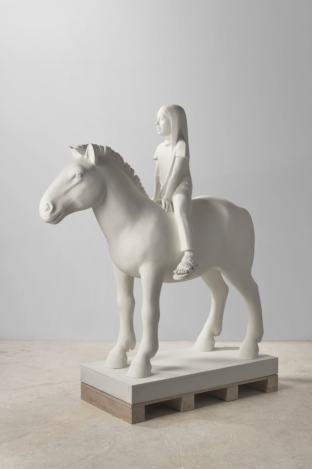 Kenny Hunter, Horse and Rider, 2023