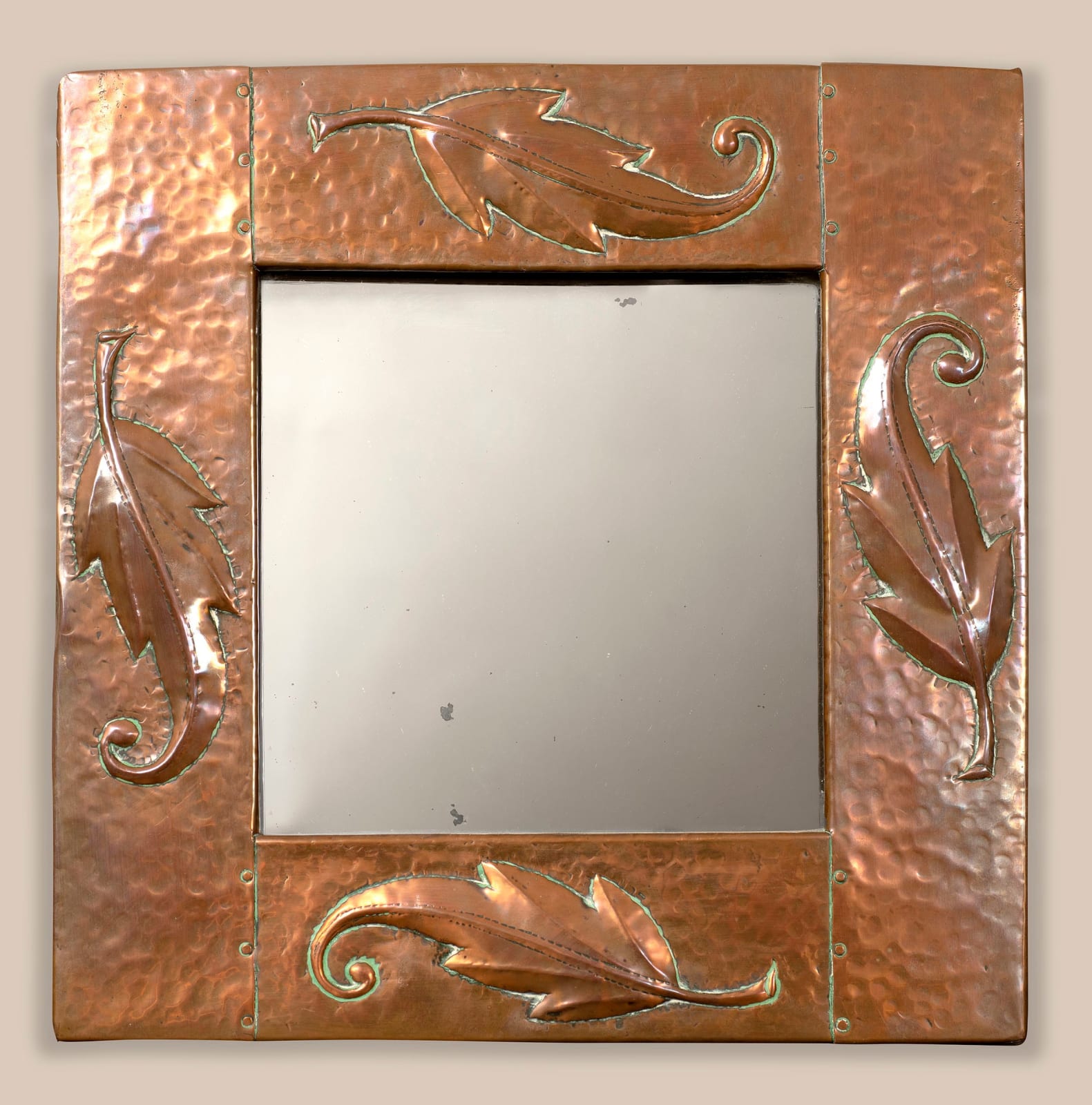 Attr. John Pearson, Arts and Crafts Mirror, c.1900