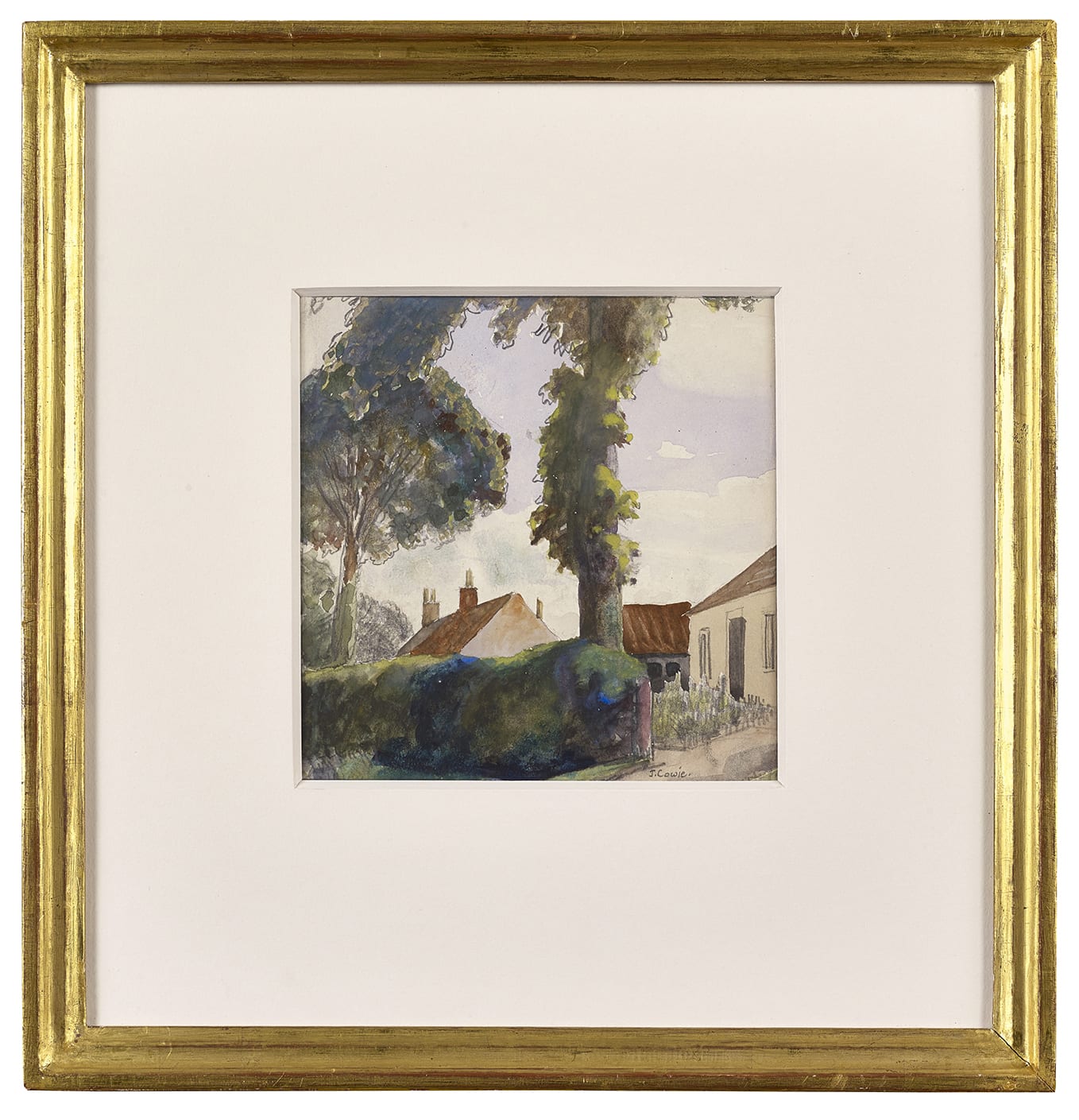 James Cowie RSA, Near Hospitalfield, c.1941