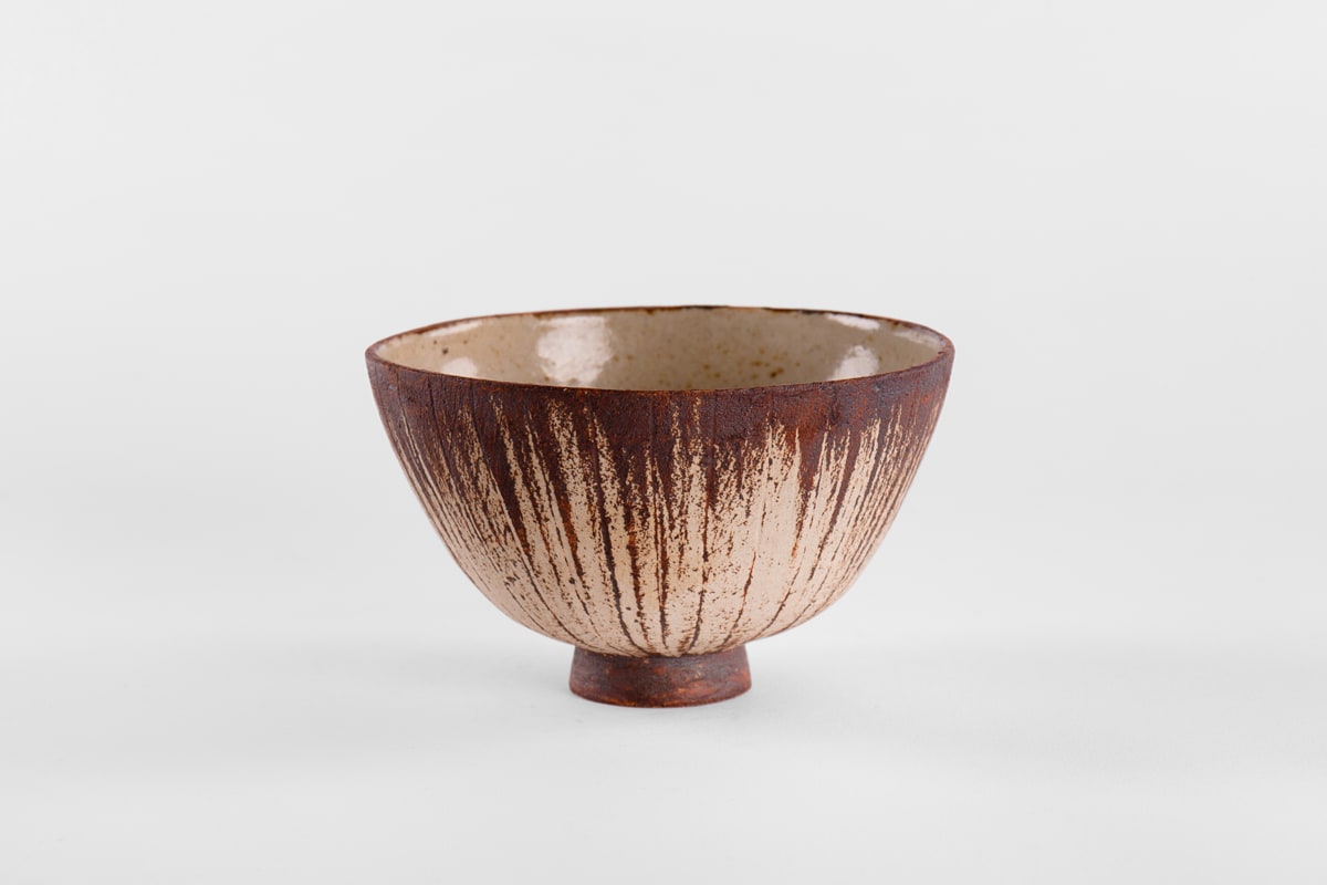 Waistel Cooper, Footed tea bowl, 1950s