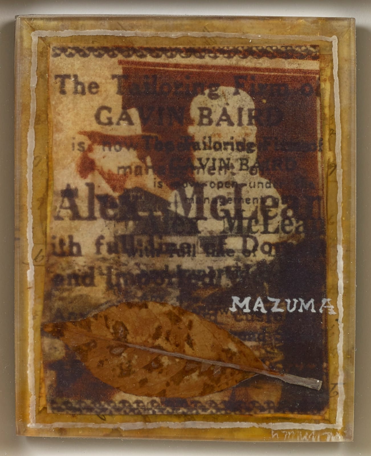 Will Maclean RSA, Incident at Mazuma, 2020