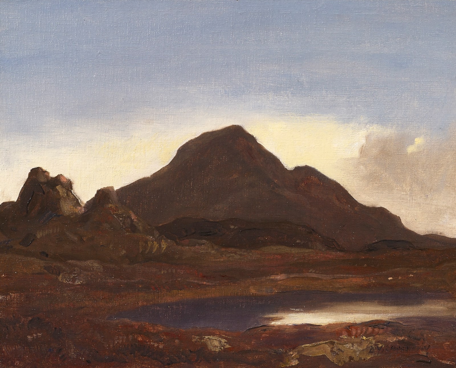 Sir David Young Cameron RA RSA HRSW RE, Schiehallion