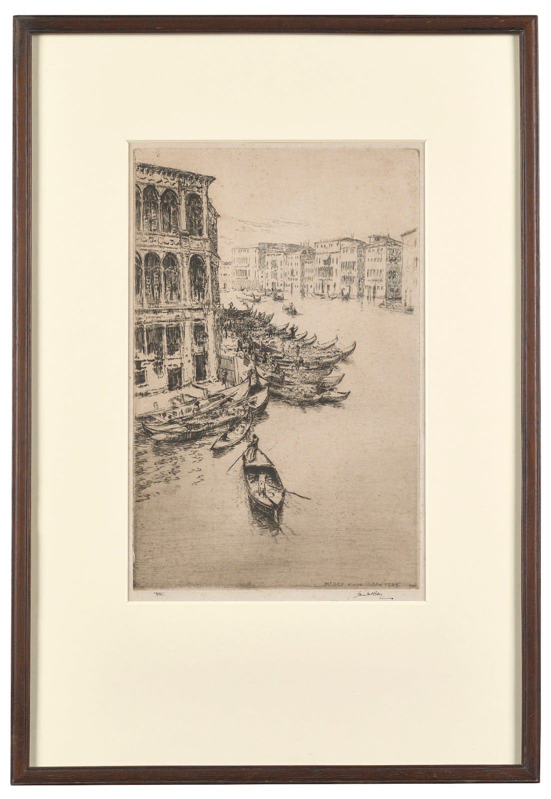 James McBey, Palazzo dei Camerlenghi, 1926