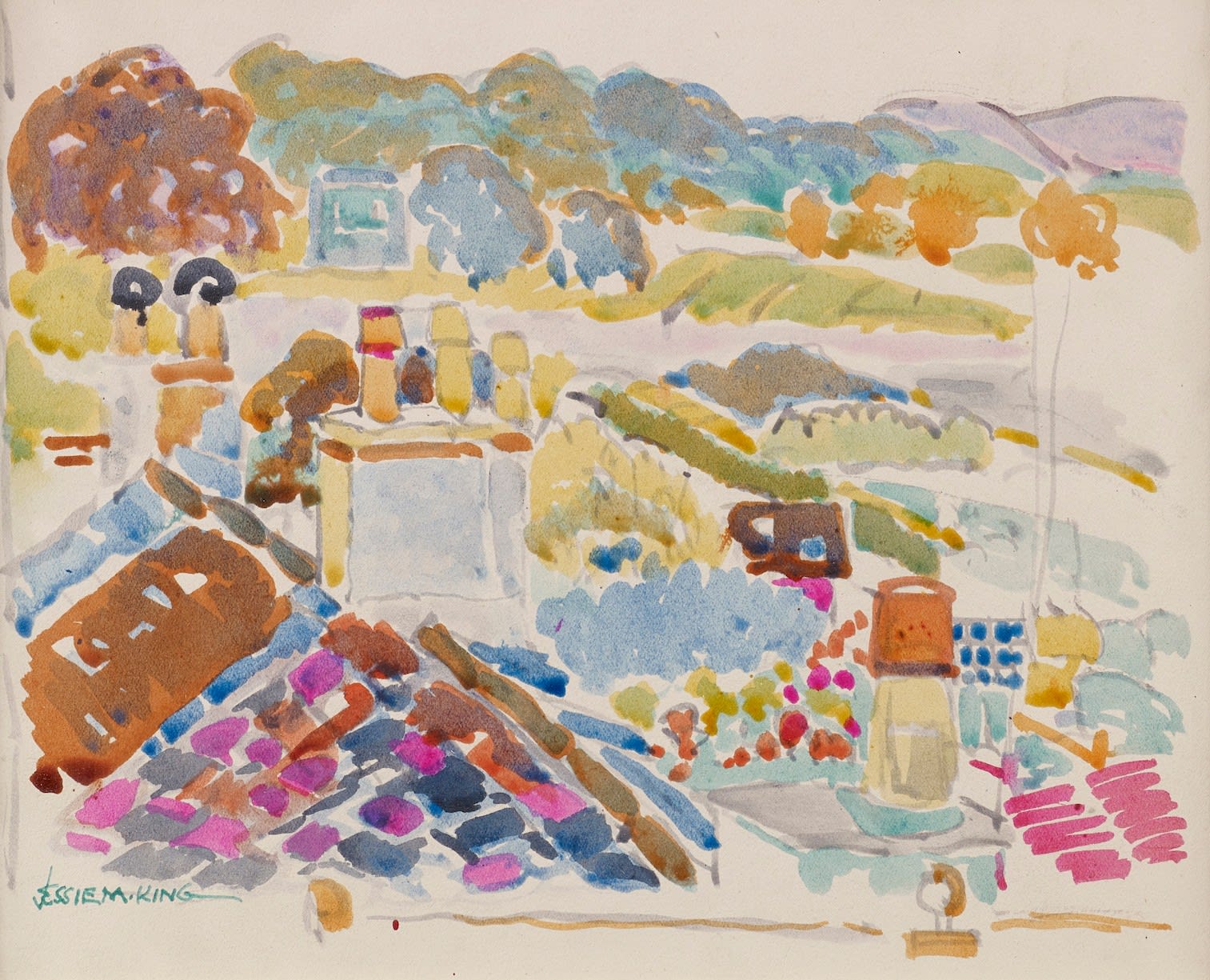 Jessie Marion King, An Arran View