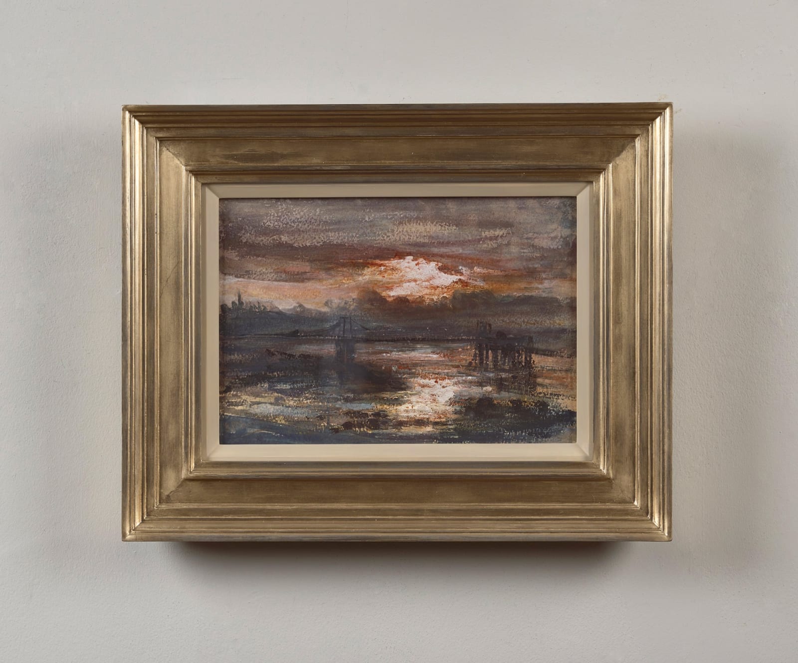 George Paul Chalmers RSA RSW, Montrose Pier, Twilight
