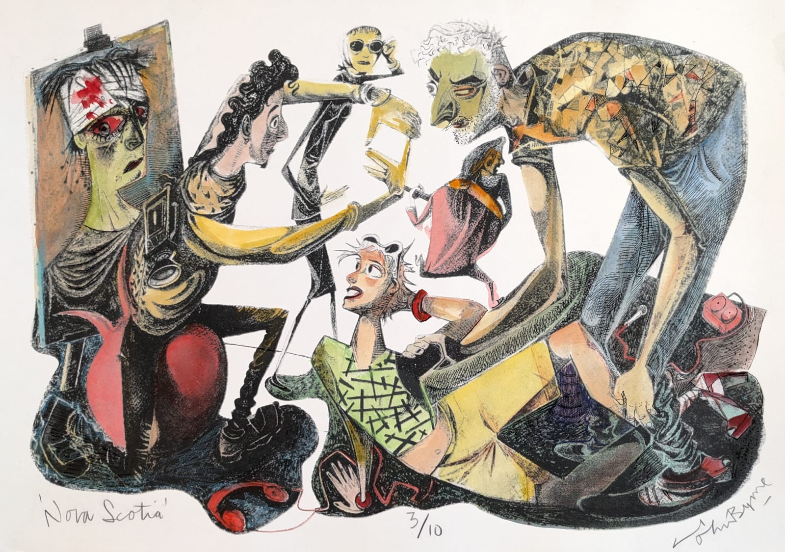 John Byrne RSA, Nova Scotia, 2016