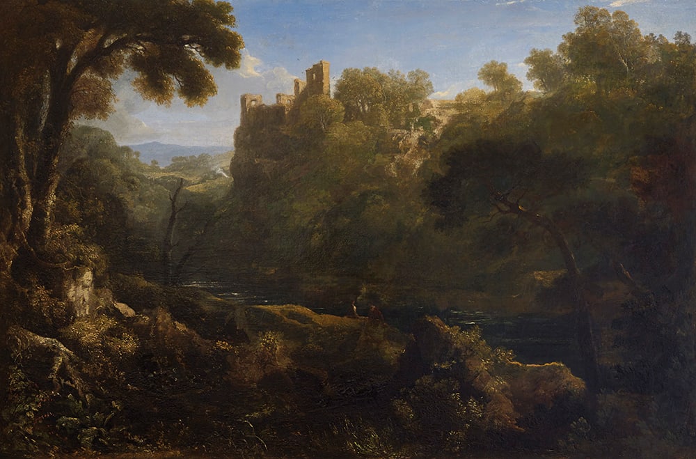 Rev. John Thomson of Duddingston HRSA, Innerwick Castle, c.1826