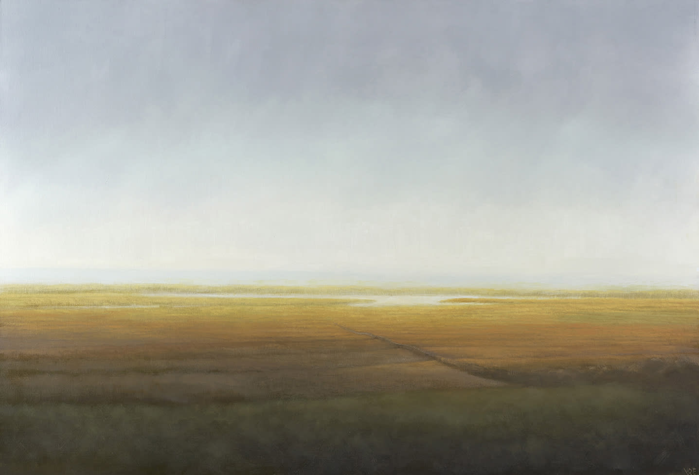 Victoria Orr Ewing, Morning light on the machair, South Uist, 2019/2020
