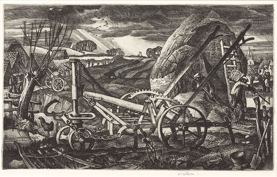 William Wilson RSA RSW, The Harrow, c.1935