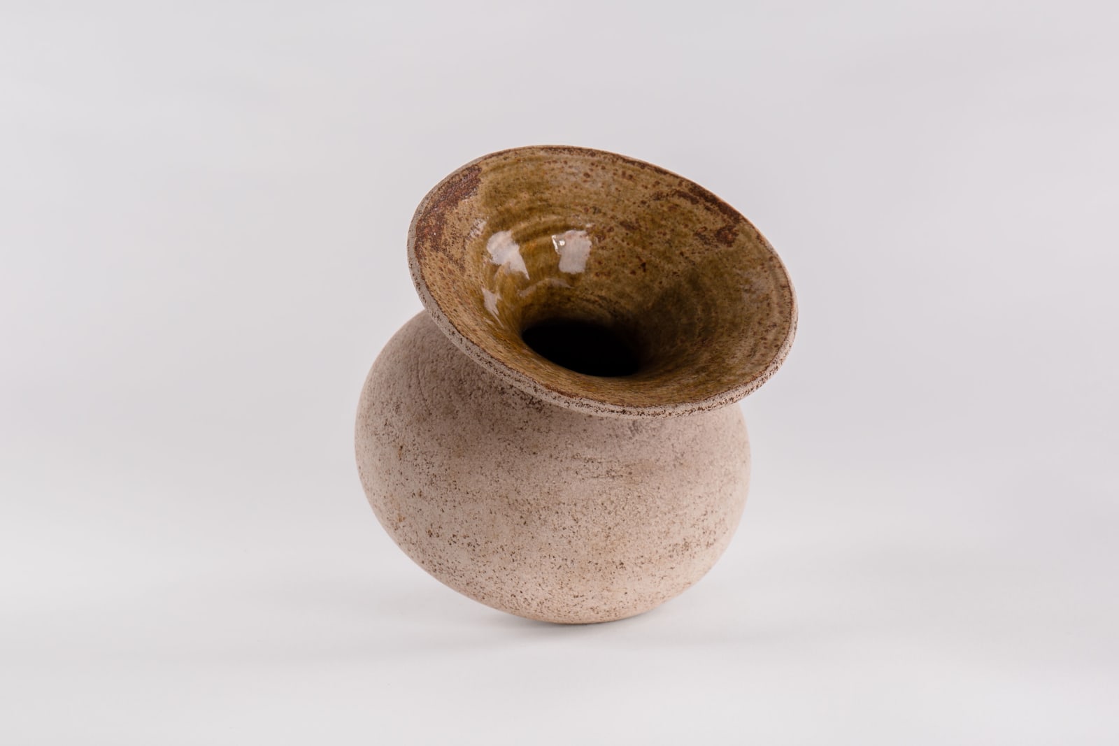Waistel Cooper, Flared-lip baluster vase, 1960s-70s