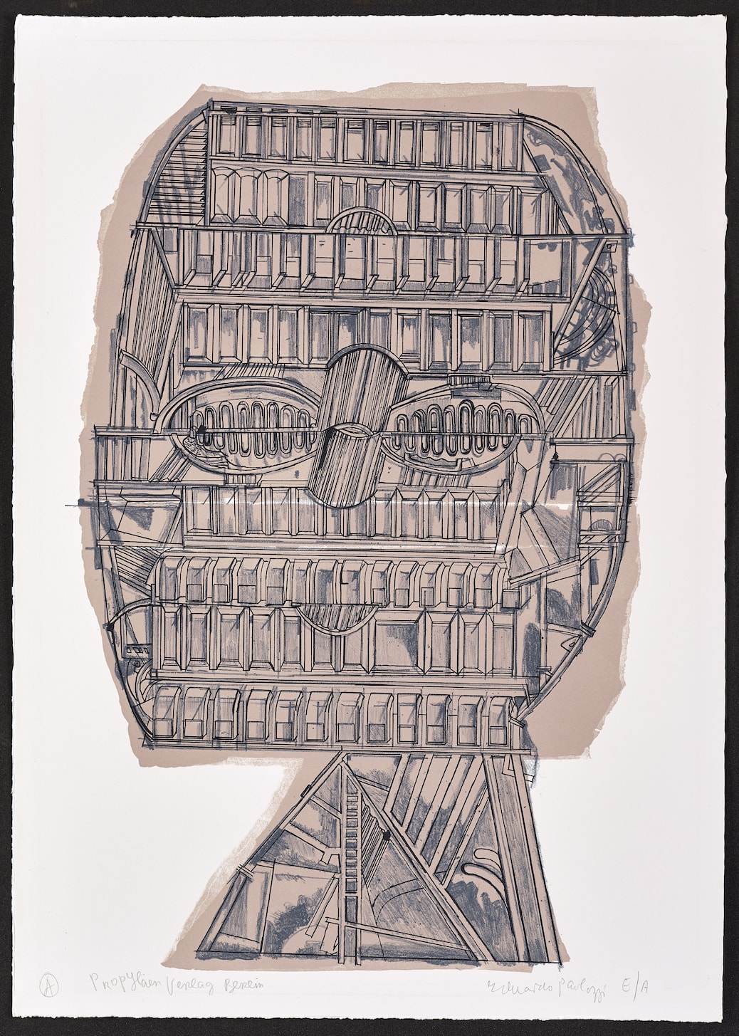 Sir Eduardo Paolozzi CBE RA, Homage to Picasso, 1973