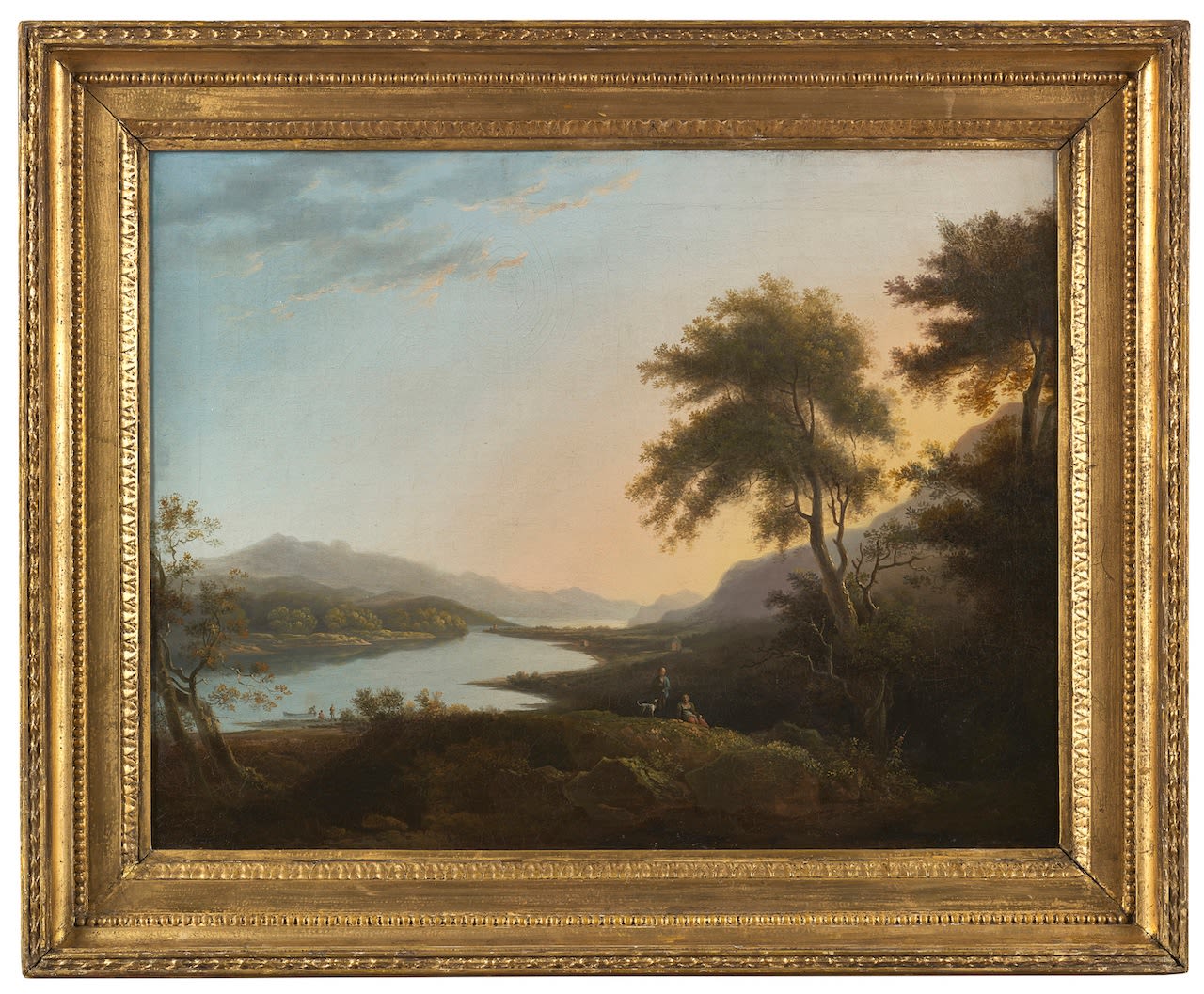 Alexander Nasmyth HRSA, Loch Ness with distant view of Dochfour House