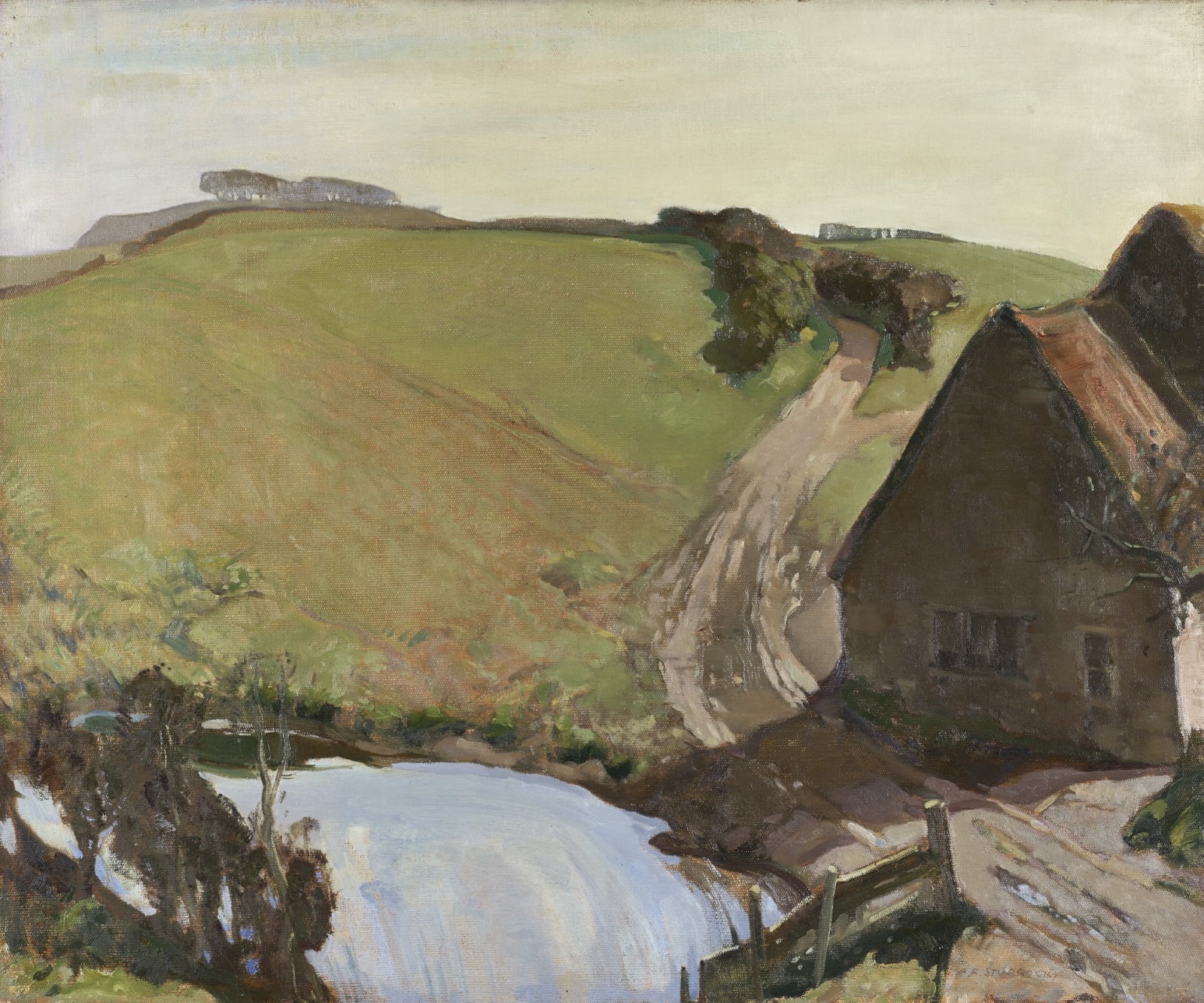 Alick Riddell Sturrock RSA, Challow Farm, Dorset
