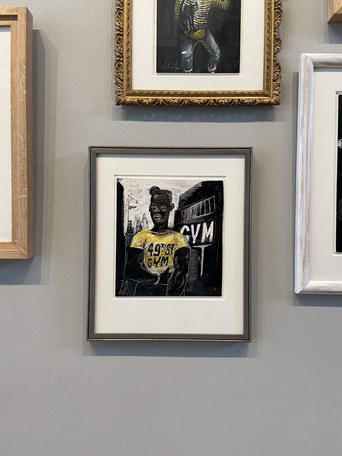 John Byrne RSA, Happy Guy - NY, 2020