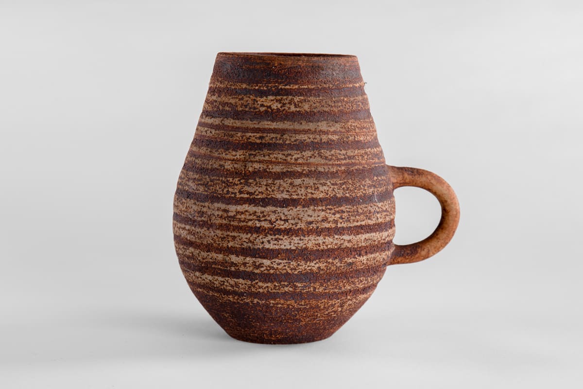 Waistel Cooper, Large barrel-shaped mug, 1970s