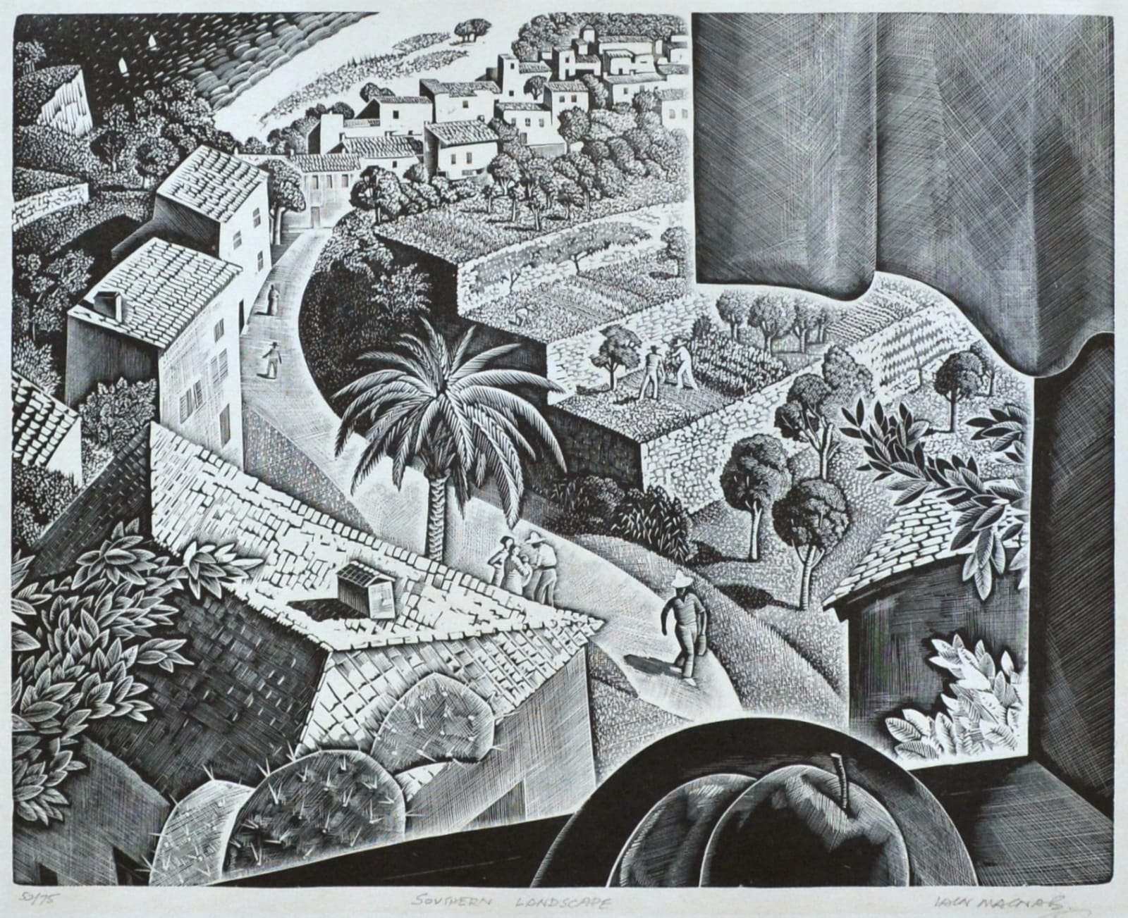 Iain MacNab, Southern Landscape, c.1941