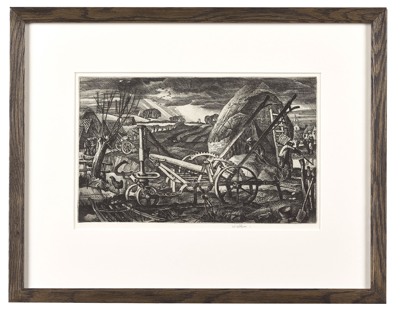 William Wilson RSA RSW, The Harrow, c.1935