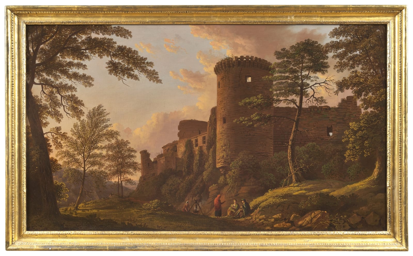 John Knox, Bothwell Castle from the South-East