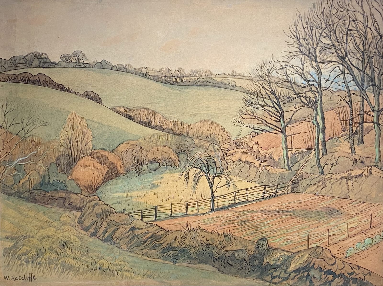 William Ratcliffe, Landscape, c.1912
