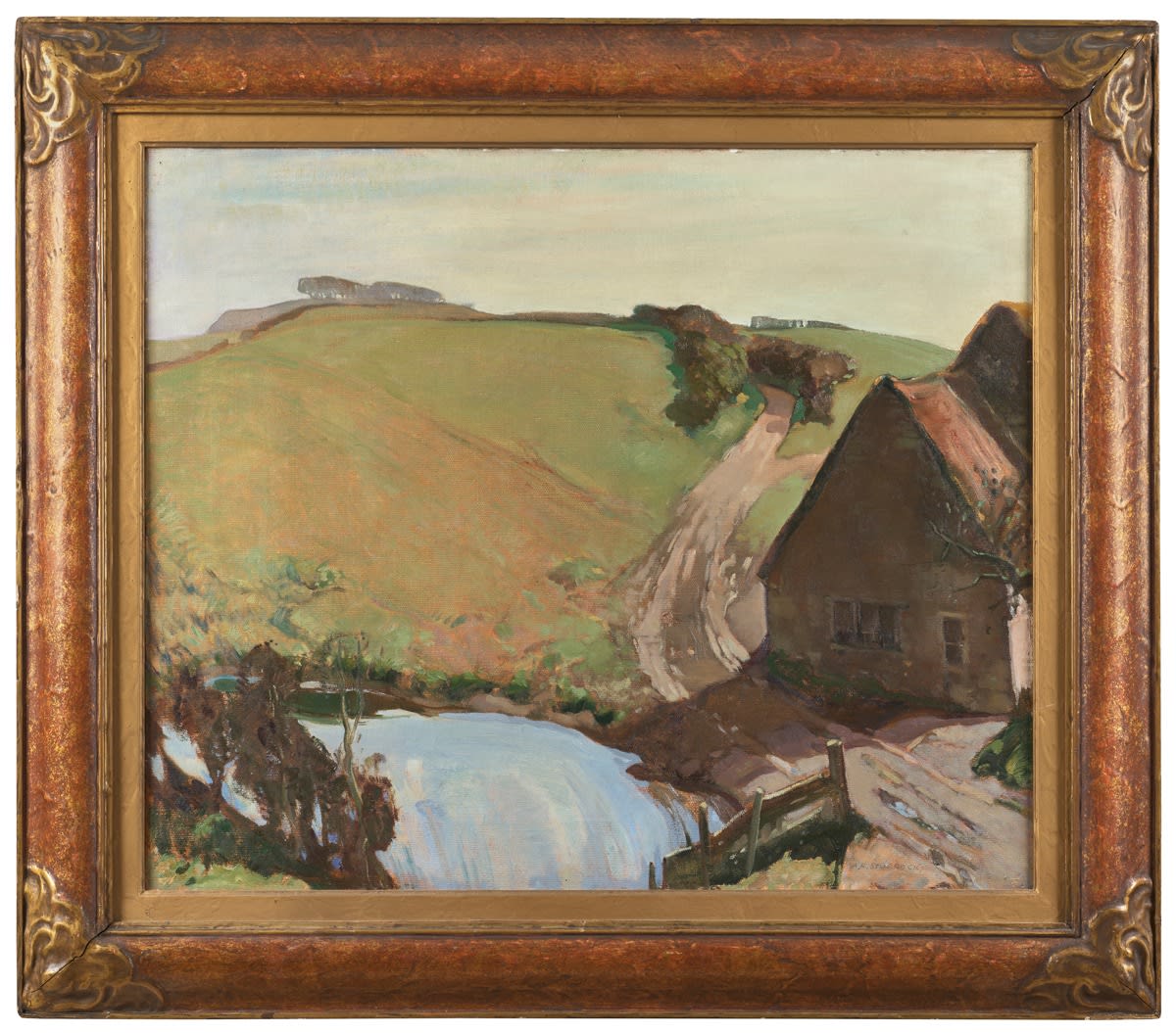 Alick Riddell Sturrock RSA, Challow Farm, Dorset, 1932